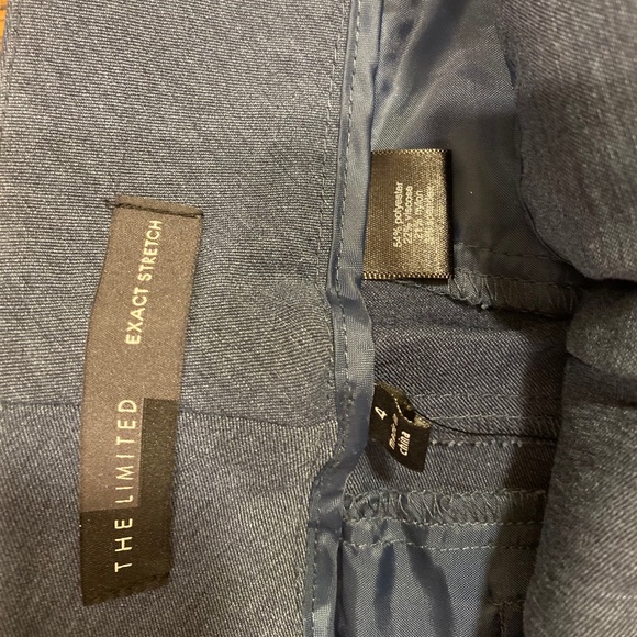 Boot Cut dress pants in greyish blue - Picture 4 of 5